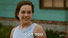 Got You Mary Mouser GIF - Got You Mary Mouser Samantha Larusso GIFs