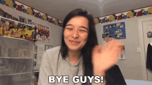 Bye Guys Hannah Fawcett GIF - Bye Guys Hannah Fawcett Laughing Pikachu GIFs