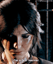 Tomb Raider Lara Croft GIF - Tomb Raider Lara Croft Im A Fast Learner GIFs