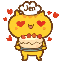 Love Jentlecat Sticker - Love Jentlecat Din Dong Stickers