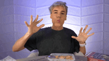 Indulging In The Delicacies Raphael Gomes GIF - Indulging In The Delicacies Raphael Gomes Savoring The Flavors GIFs