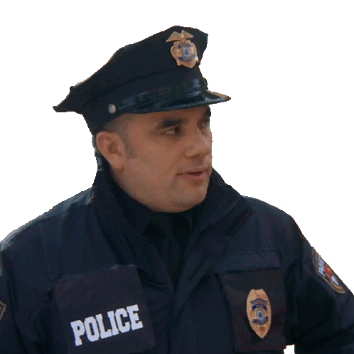 Fed Up Officer Stanley Sticker - Fed Up Officer Stanley Zarqa Stickers