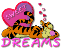 Sweet Dreams Tiger Sticker - Sweet Dreams Tiger Hearts Stickers