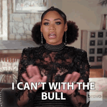 I Cant With The Bull Monique Samuels GIF - I Cant With The Bull Monique Samuels Real Housewives Of Potomac GIFs