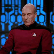 facepalm picard star trek the next generation disappointed
