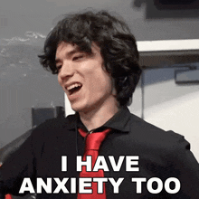 I Have Anxiety Too Lofe GIF - I Have Anxiety Too Lofe Uneasiness GIFs