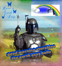 Jango Fett Star Wars GIF - Jango Fett Star Wars Good Morning GIFs