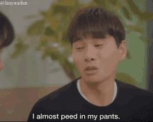 yunifan waikiki lee yi kyung almost peed in pants