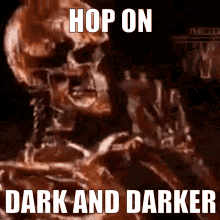 Darkanddarker Hop On GIF - Darkanddarker Hop On Hop On Dark GIFs