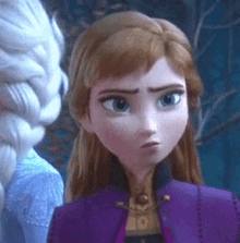 Frozen Anna GIF - Frozen Anna Hmm GIFs