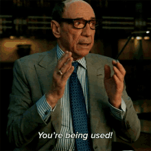 Youre Being Used Burl Preston GIF - Youre Being Used Burl Preston The Good Fight GIFs