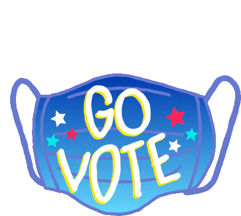 Go Vote Register To Vote Sticker - Go Vote Register To Vote Vote Stickers
