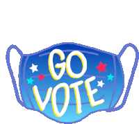 Go Vote Register To Vote Sticker - Go Vote Register To Vote Vote Stickers