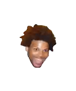 a brown swirl on a white background that looks like a swirl of chocolate