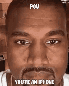 Pov Kanye West Stare GIF - Pov Kanye West Stare Kanye West GIFs