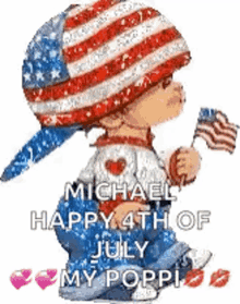 Baby American GIF - Baby American Happy4th Of July GIFs