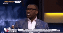 Shannon Sharpe Pointing GIF