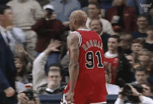 Get Out Of The Way Dennis Rodman GIF