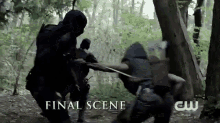 Check Out The Rematch Fight Between Yao Fei And Deathstroke! GIF - Arrow Yaofei Deathstroke GIFs
