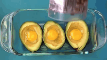 Avocado Baked Eggs GIF - Avocado Eggs Breakfast GIFs