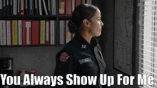 Station 19 Andy Herrera GIF - Station 19 Andy Herrera You Always Show Up For Me GIFs