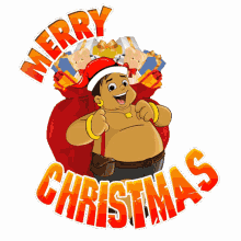 Merry Christmas Kalia GIF - Merry Christmas Kalia Chhota Bheem GIFs