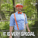 It Is Very Special Blippi GIF