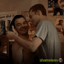Get The Fuck Out Shit Head Mickey Milkovich GIF