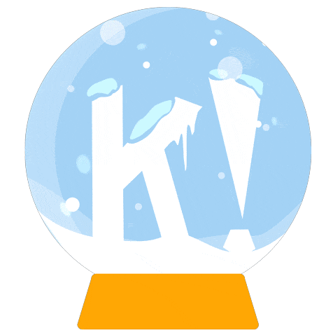 Kahoot Snowglobe Sticker - Kahoot Snowglobe Winter Stickers