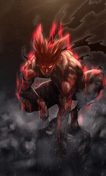 One Punch Man Garou GIF