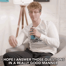 Really Good Manner Those Questions In A GIF - Really Good Manner Those Questions In A I Hope I Answer GIFs