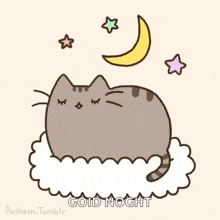 Pusheen Cat GIF - Pusheen Cat Sleeping GIFs