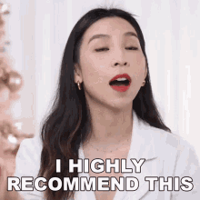 I Highly Recommend This Tina Yong GIF - I Highly Recommend This Tina Yong I Highly Suggest It GIFs
