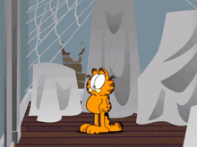 Garfield Scary Scavenger Hunt GIF - Garfield Scary Scavenger Hunt Garfields GIFs