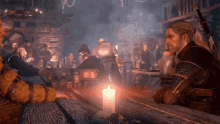 Interact With Town Folks Geralt Of Rivia GIF - Interact With Town Folks Geralt Of Rivia The Witcher GIFs