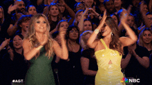 Clapping To The Beat Heidi Klum GIF - Clapping To The Beat Heidi Klum Sofía Vergara GIFs