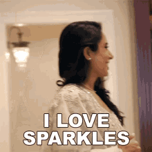 I Love Sparkles Michelle Khare GIF