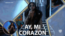 Ay Mi Corazon Tu Cara Me Suena GIF - Ay Mi Corazon Tu Cara Me Suena Mi Pobre Corazon GIFs