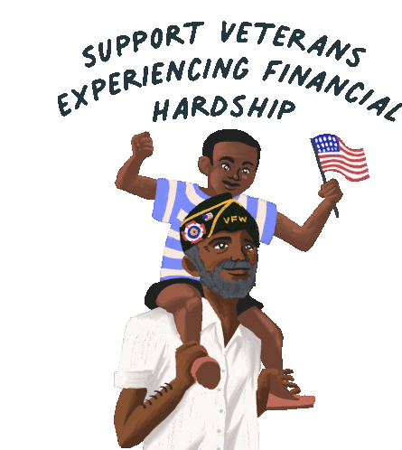 Support Veterans Experiencing Financial Hardship Support Our Troops Sticker - Support Veterans Experiencing Financial Hardship Support Our Troops Veterans Of Color Stickers