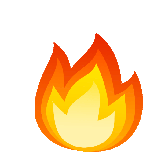 Fire Joypixels Sticker - Fire Joypixels On Fire Stickers