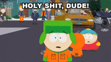 Holy Shit Dude Kyle Broflovski GIF - Holy Shit Dude Kyle Broflovski Eric Cartman GIFs