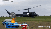 Thelozdawg Helicopter GIF - Thelozdawg Helicopter Car GIFs