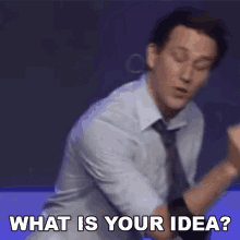 What Is Your Idea Josh Sundquist GIF - What Is Your Idea Josh Sundquist Cow Tipping Disaster GIFs