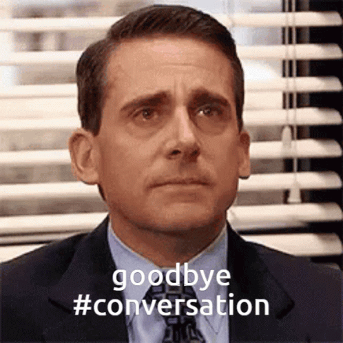 Goodbye Goodbye Conversation GIF - Goodbye Goodbye Conversation Gaming Server GIFs