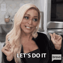 Lets Do It Real Housewives Of Potomac GIF - Lets Do It Real Housewives Of Potomac Im Down GIFs