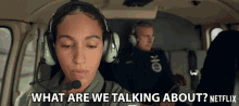 What Are We Talking About Captain Angela Ali GIF