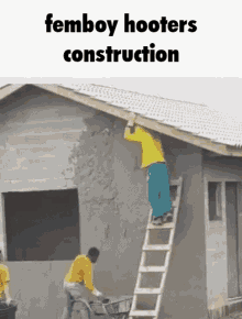 Femboy Hooters Construction GIF