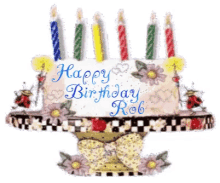 happy birthday rob happy birthday rob birthday cake celebration