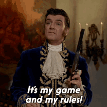 Its My Game And My Rules Trelane GIF - Its My Game And My Rules Trelane Star Trek GIFs