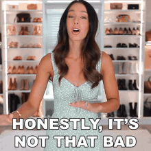 Honestly Its Not That Bad Shea Whitney GIF - Honestly Its Not That Bad Shea Whitney So So GIFs
